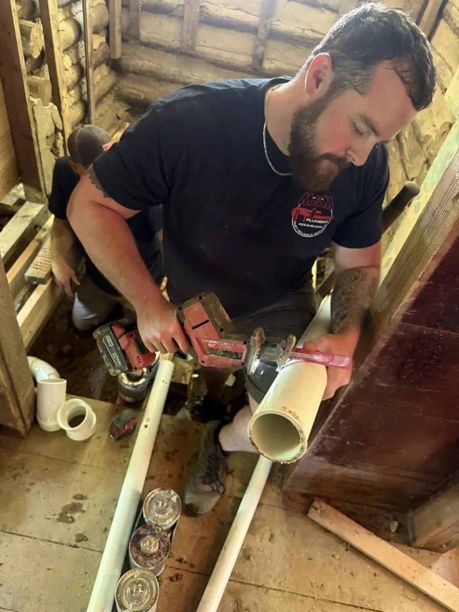 Cutting PVC piping to fit